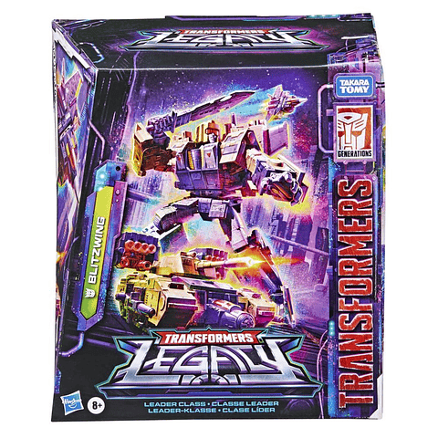 Transformers Legacy Blitzwing  Leader Class 