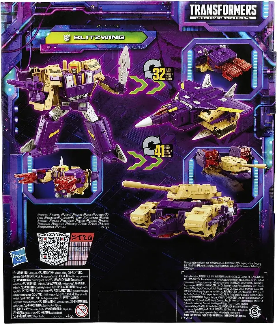 Transformers Legacy Blitzwing  Leader Class  4