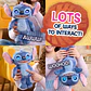 Lilo & Stitch Live Action Peluche interactivo con más de 50 sonidos y efectos, ojos LCD - Miniatura 6