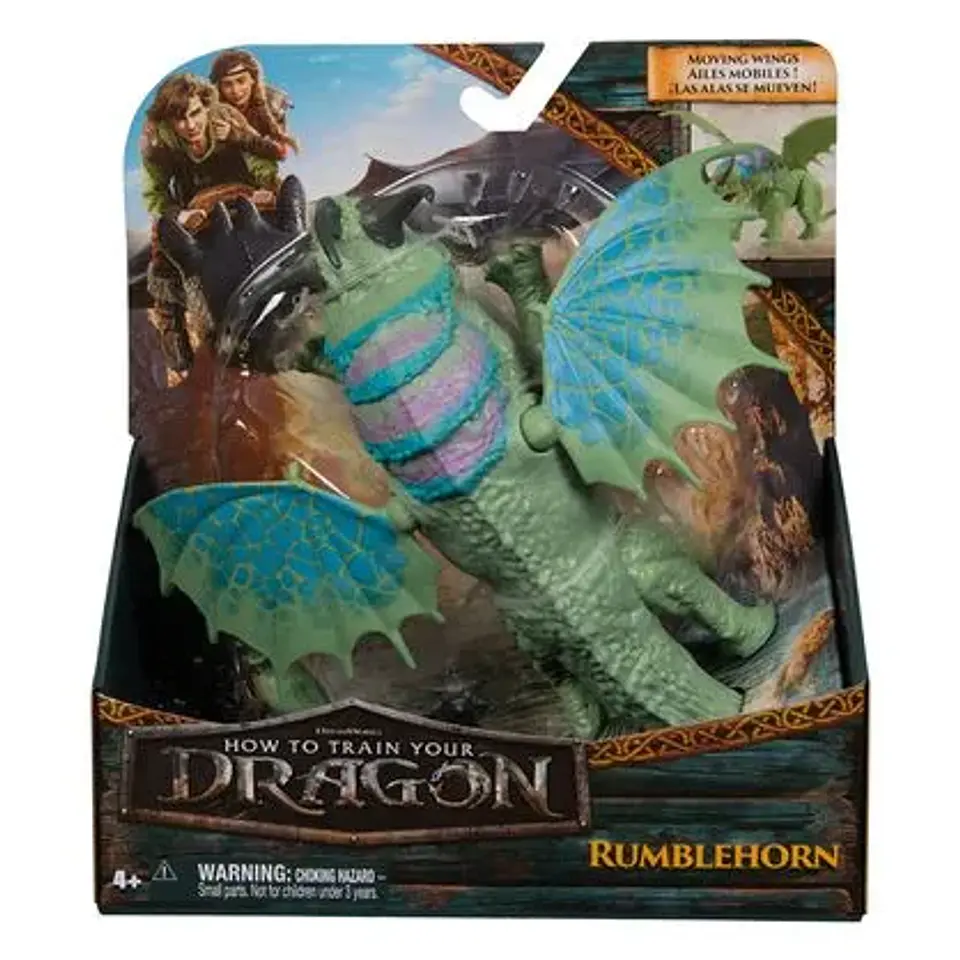 Cómo Entrenar a Tu Dragón - Figura RumbleHorn  1
