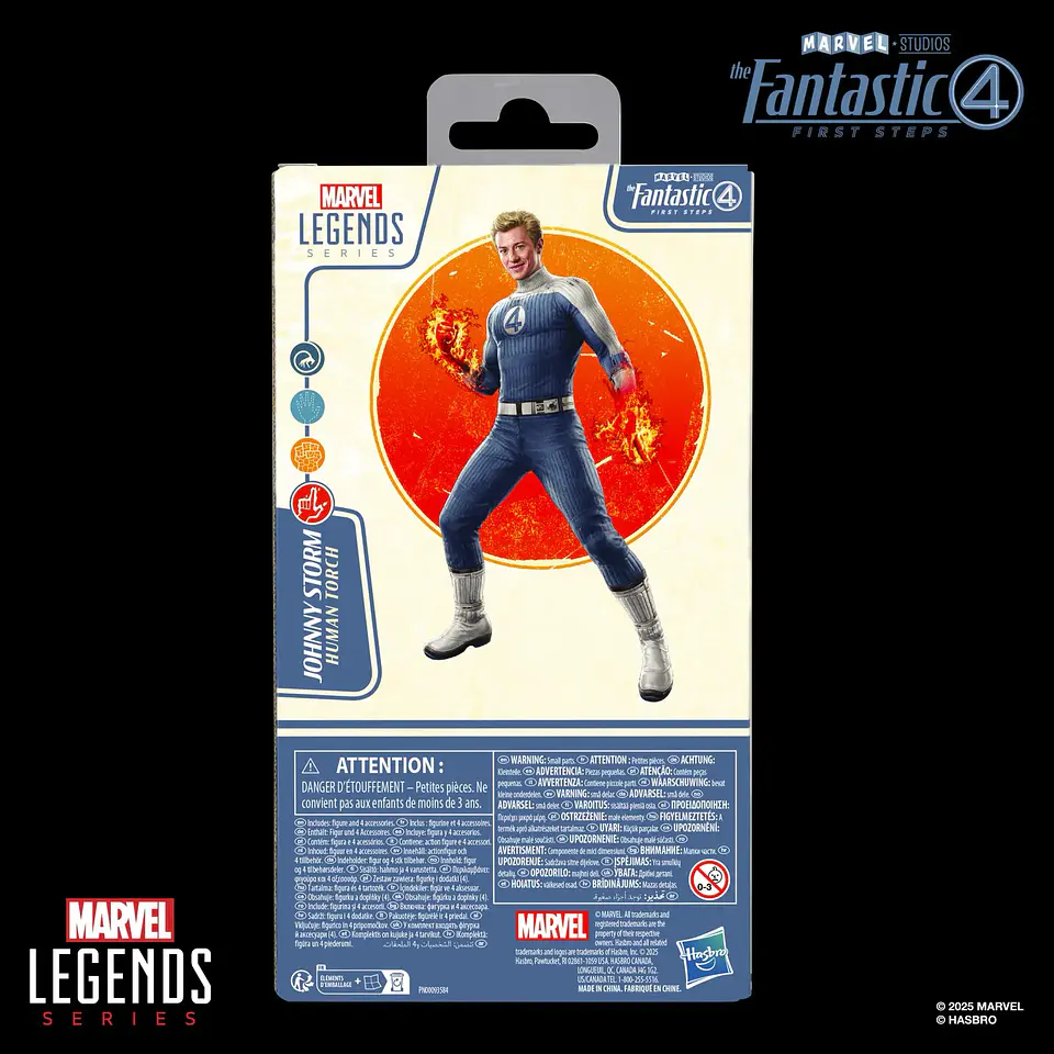 Johnny Storm – The Fantastic Four: First Steps, Marvel Legends 3