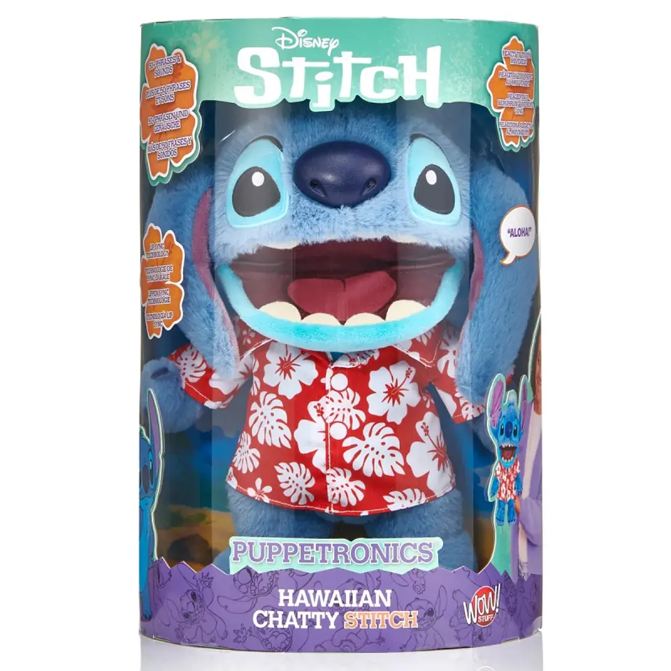 Stitch peluche  electronico Hawaiano  1