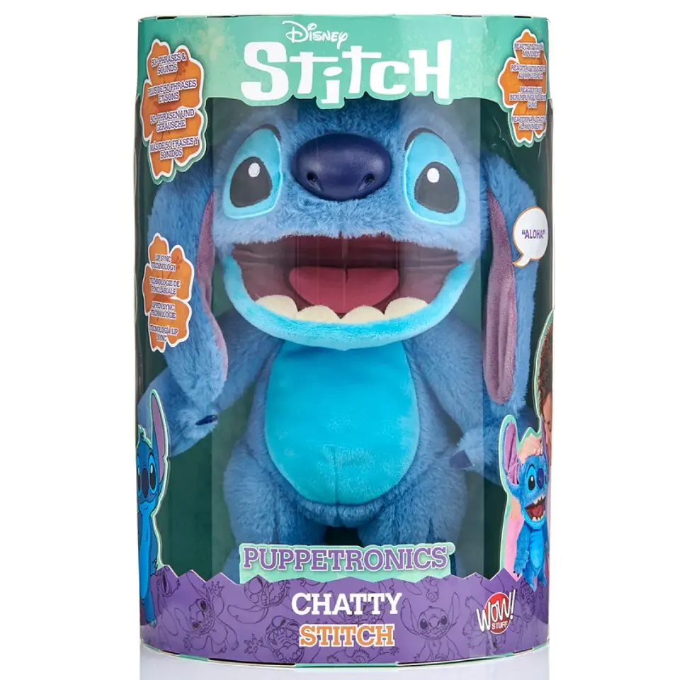 Stitch peluche  electronico  1