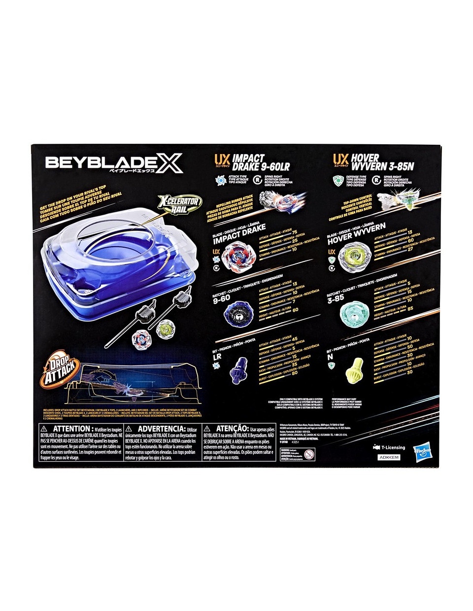 Estadio Beyblade X - Beystadium Batalla Drop Attack 4