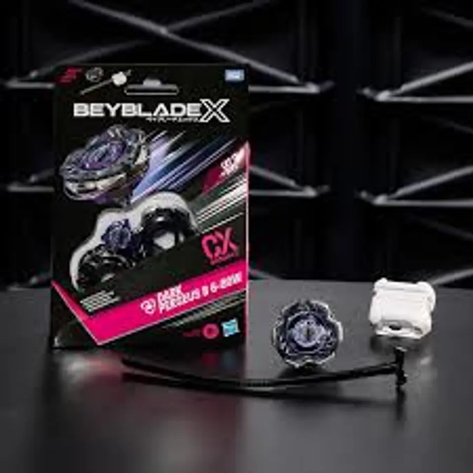 Beyblade X Dark Perseus B 6-80W con Top y Lanzador 3