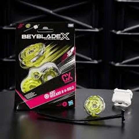 Beyblade X Arc Wizard R 4-55L0 con Top y Lanzador