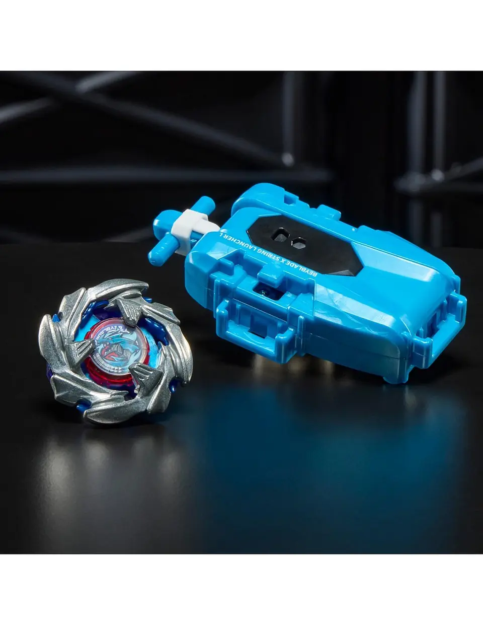 Beyblade X Cobalt Dragoon 2-60C Deluxe Left-Spin String Launcher Set 4