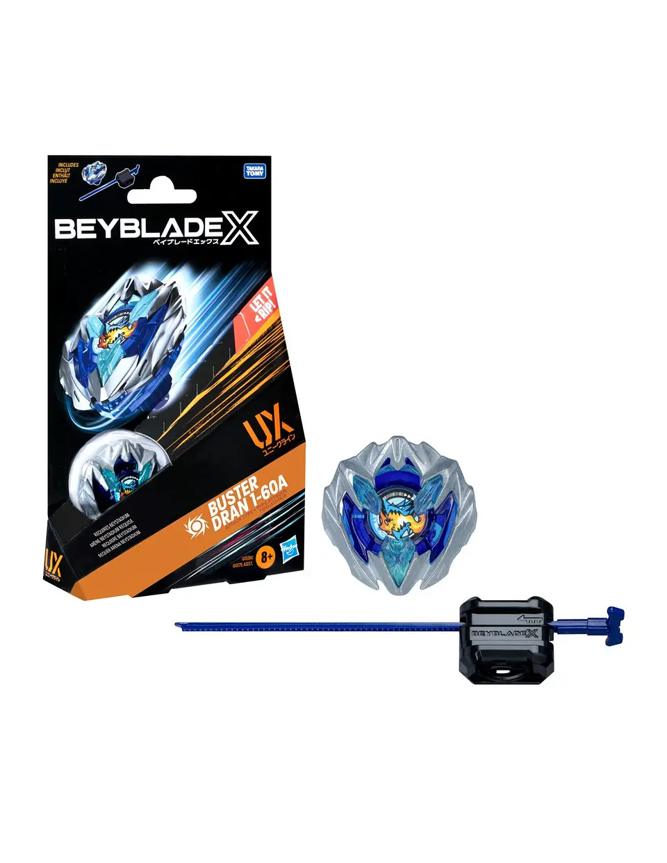 Beyblade X Kit Inicial Buster Dran 1-60A UX 1