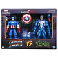 Marvel Legends Captain America vs. Venom – Gamerverse - Miniatura 1