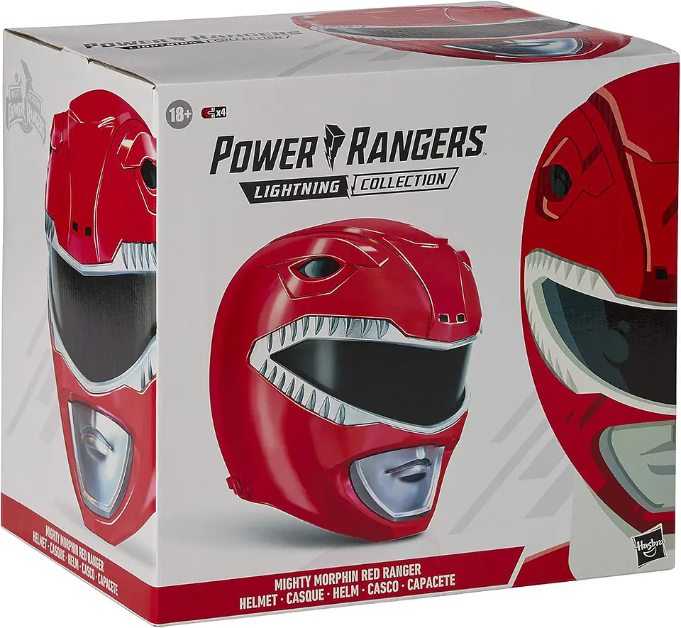 Casco Coleccionable Power Rangers Red Ranger 1