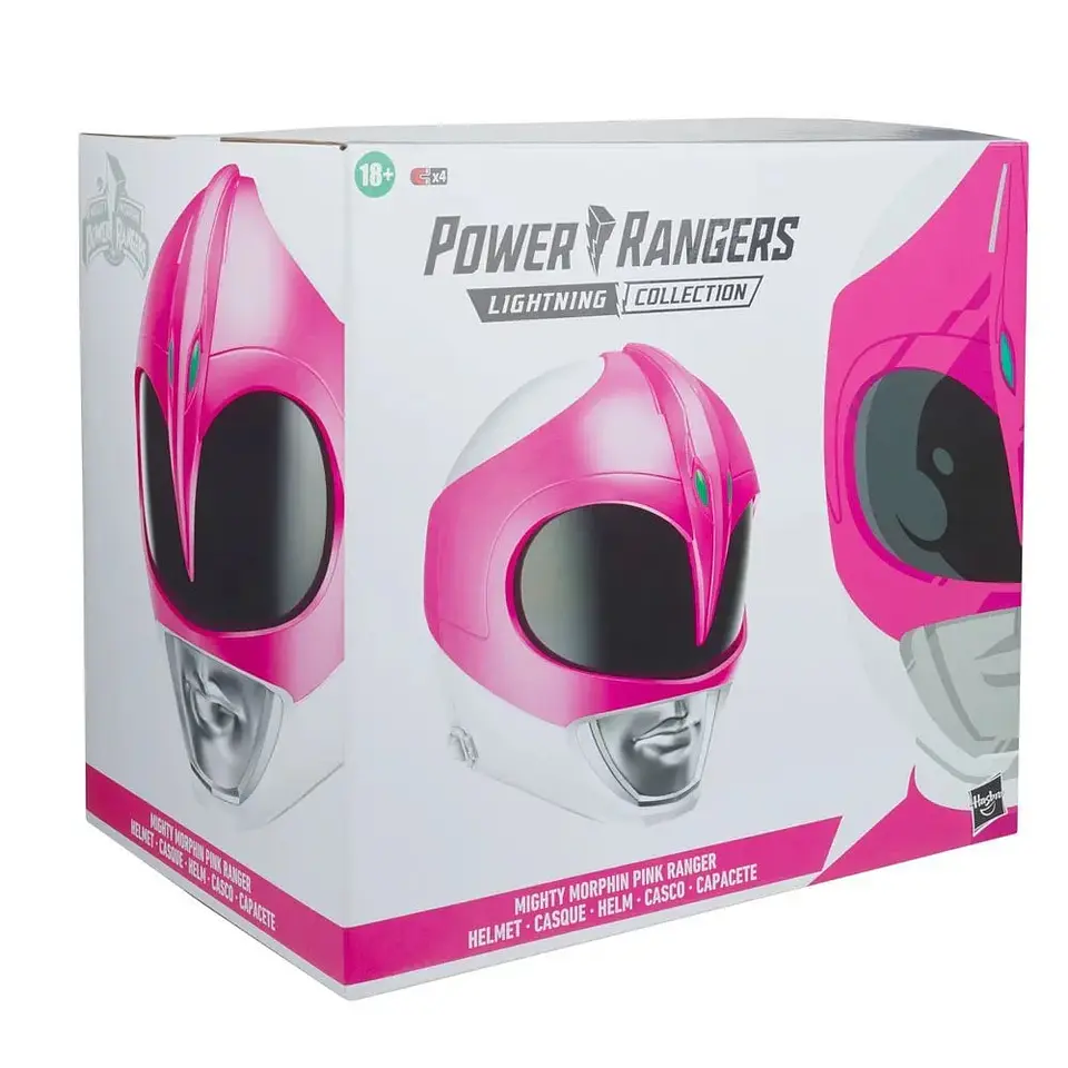 Casco Coleccionable Power Rangers Pink Ranger 1
