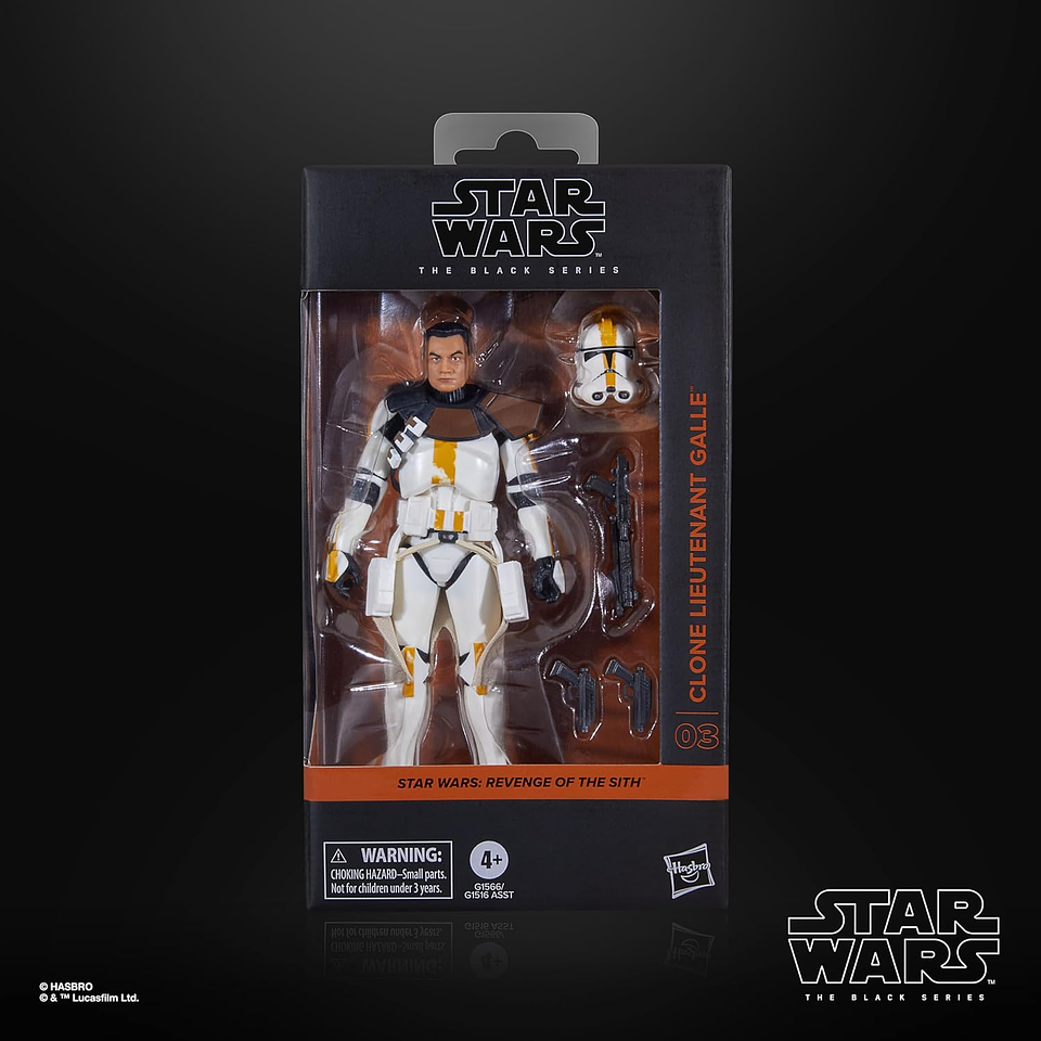 Clone Lieutenant Galle – Black Series (Revenge of the Sith) 2