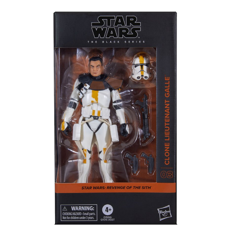 Clone Lieutenant Galle – Black Series (Revenge of the Sith) 1