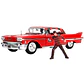 Cadillac 1958 Freddy Krueger - Jada 1:24 Hollywood Rides - Miniatura 2