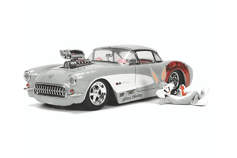 Corvette 1957 Bugs Bunny - Jada 1:24 Looney Tunes