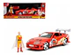 Toyota Supra 1995 One Punch Man - Jada 1:24 Anime - Miniatura 3