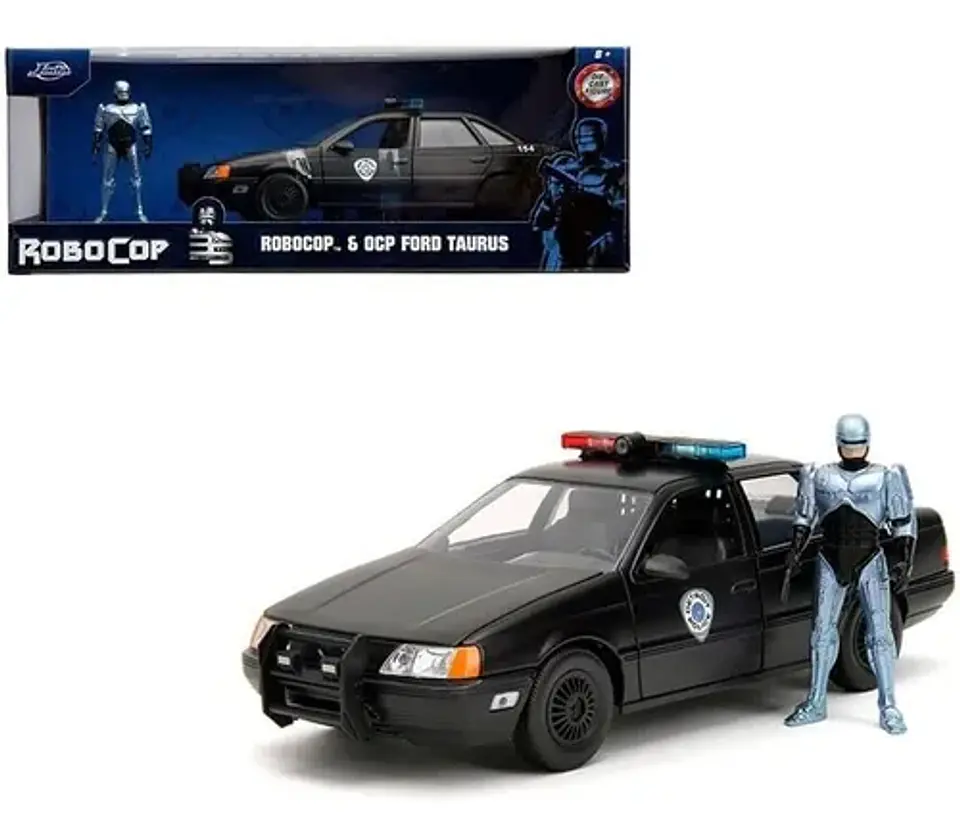 Robocop Ford Taurus 1986 - Jada 1:24 Hollywood Rides 2