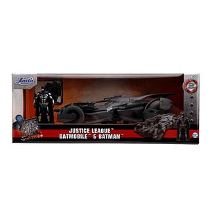 Justice League Batimóvil con Figura Batman - Jada 1:24