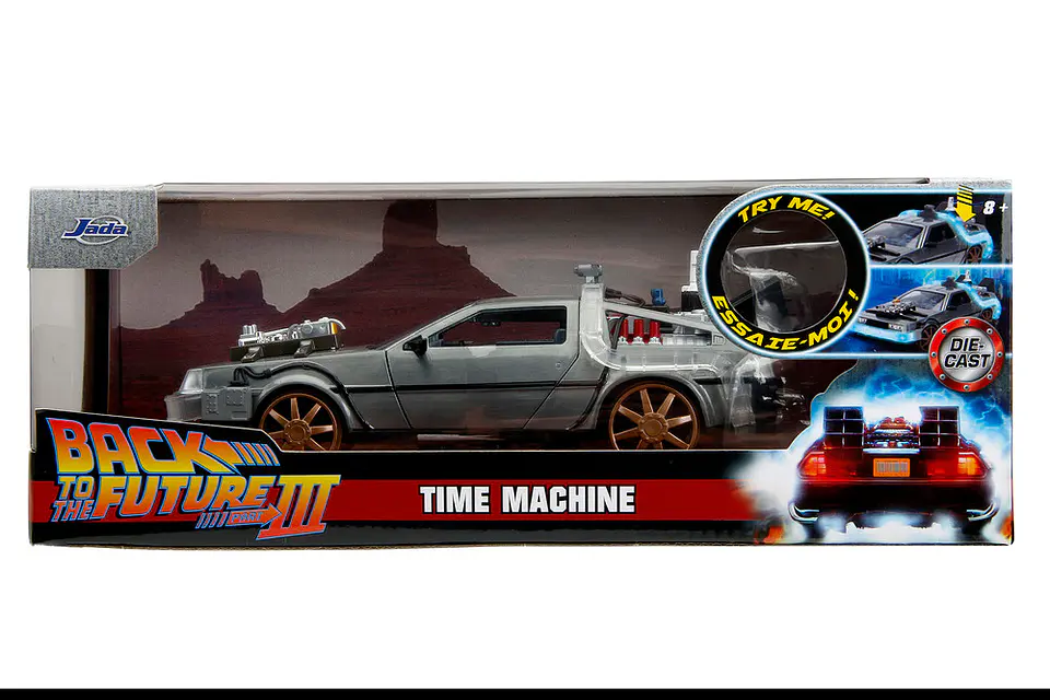 Time Machine (BTTF III con Luces) - Jada 1:24 Hollywood Rides  1