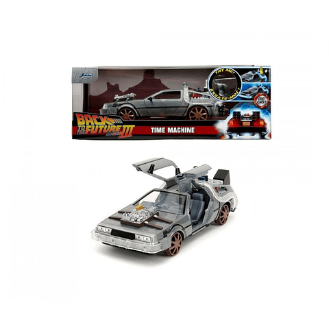 Time Machine (BTTF III con Luces) - Jada 1:24 Hollywood Rides 