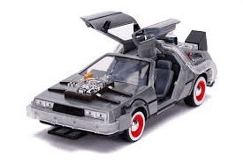 Time Machine (BTTF III con Luces) - Jada 1:24 Hollywood Rides