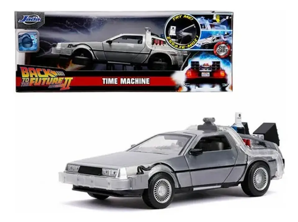 Time Machine (BTTF II) - Jada 1:24 Hollywood Rides 1