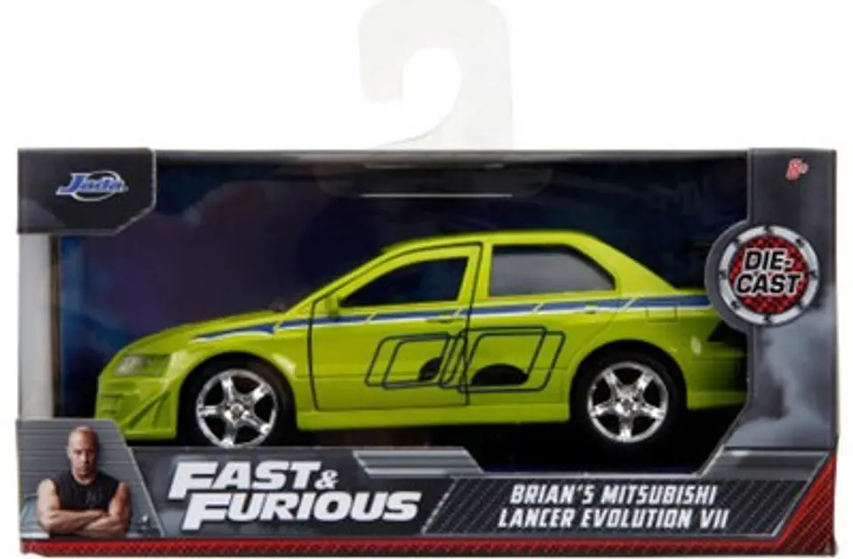 Mitsubishi Lancer EVO VII 2002 - Jada 1:32 F&F 1