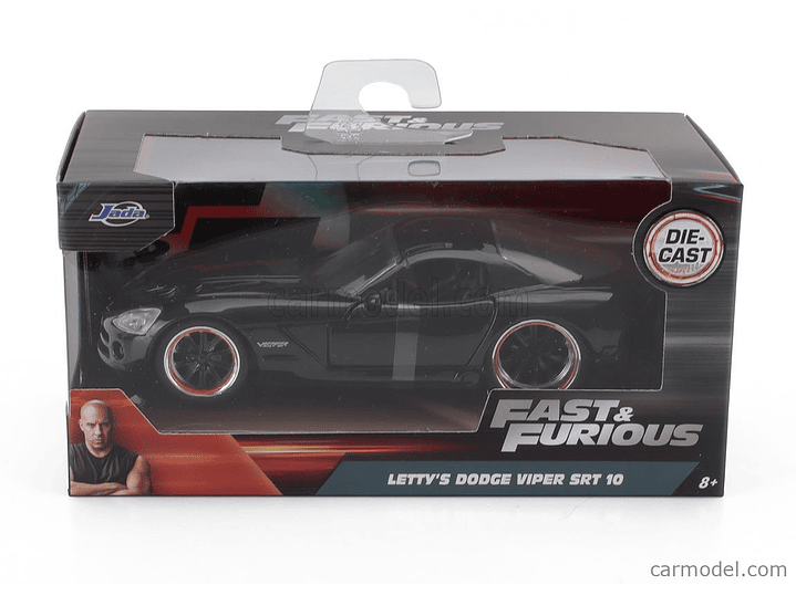 Letty's Dodge Viper SRT - Jada 1:32 F&F 1
