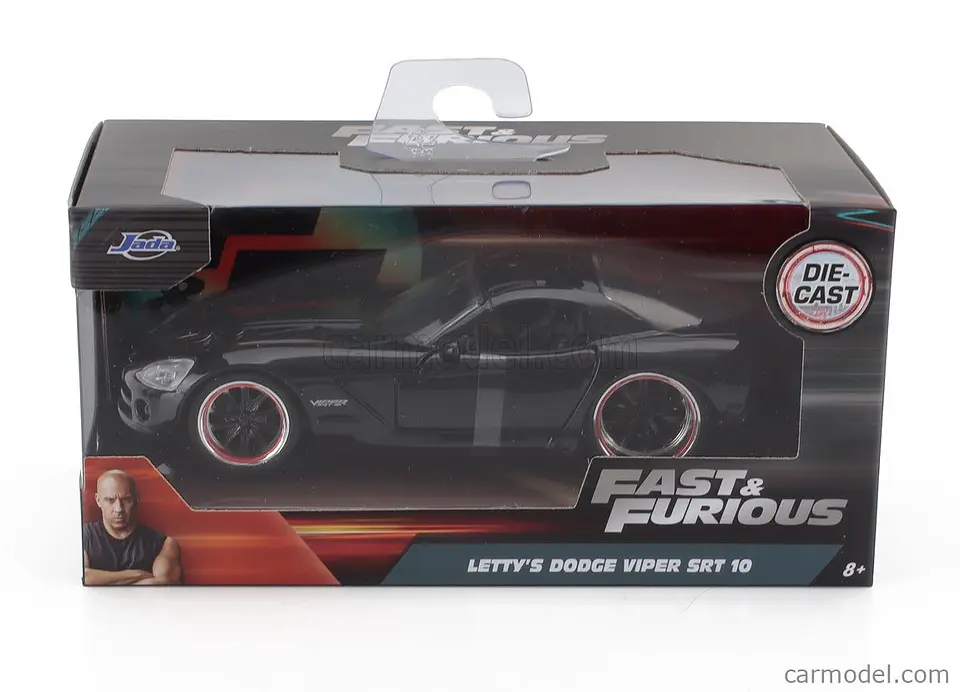 Letty's Dodge Viper SRT - Jada 1:32 F&F 1