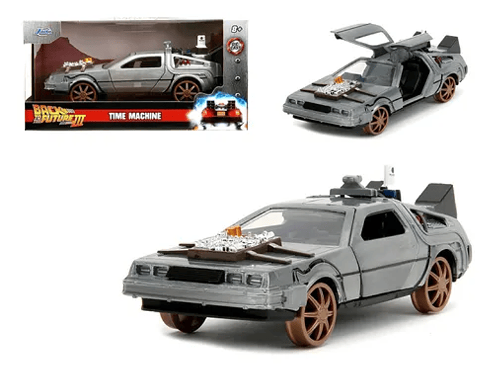 Time Machine (BTTF III) - Jada 1:32 Hollywood Rides 1