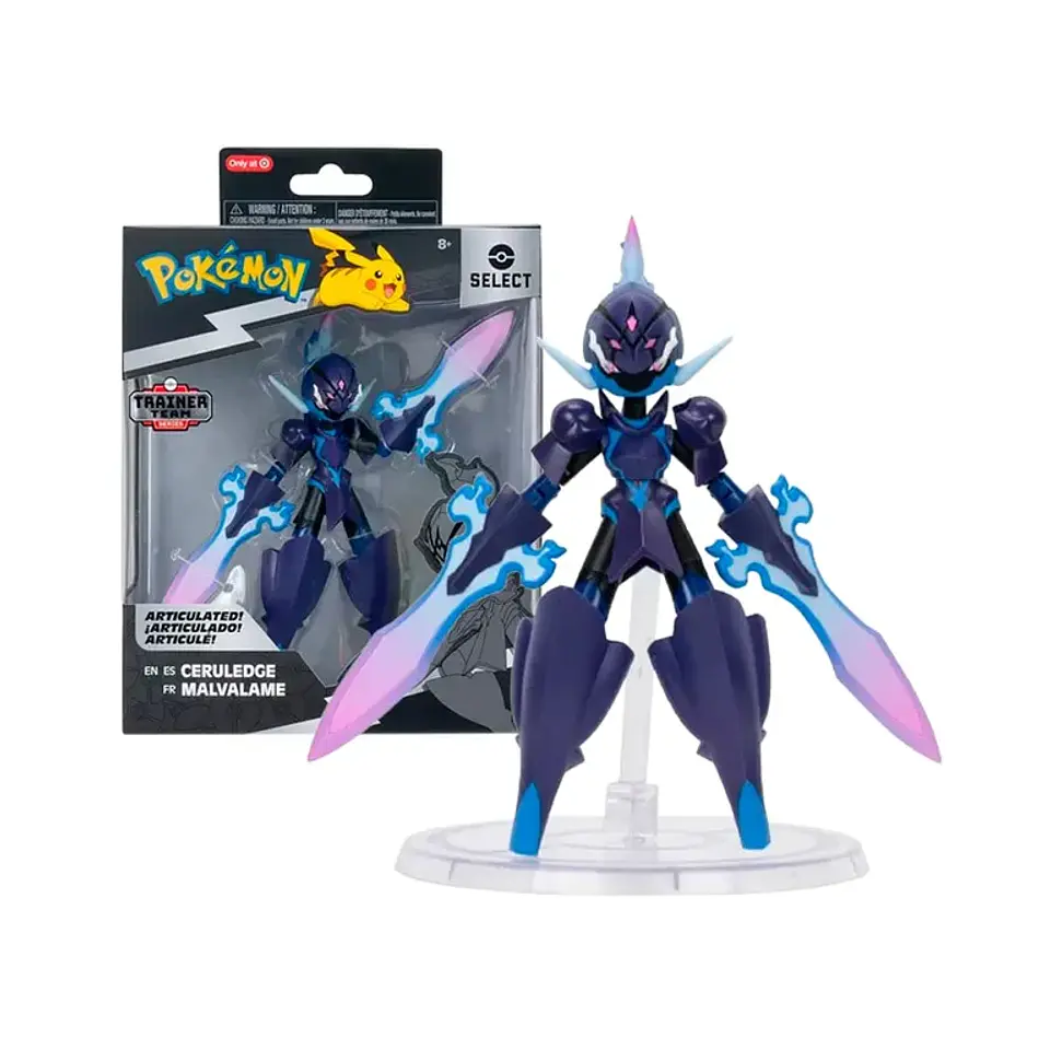 Ceruledge Articulado 15 cm, Pokemon Select Deluxe 1