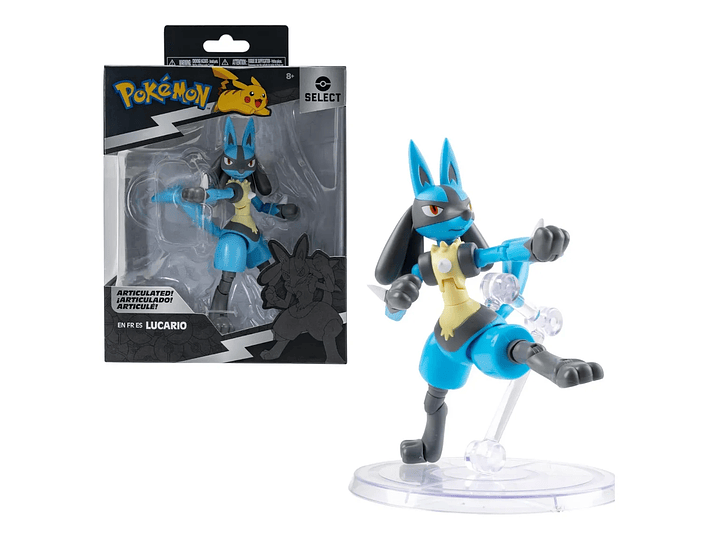 Lucario Articulado 15 cm, Pokemon Select Deluxe 1