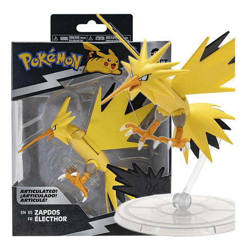 Zapdos Articulado 15 cm, Pokemon Select Deluxe 