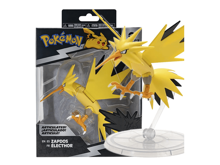 Zapdos Articulado 15 cm, Pokemon Select Deluxe  1