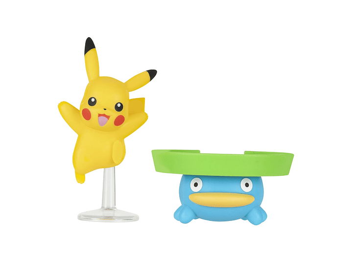 Lotad & Pikachu, Diorama Orilla del lago - Pokemon  Select Deluxe  3
