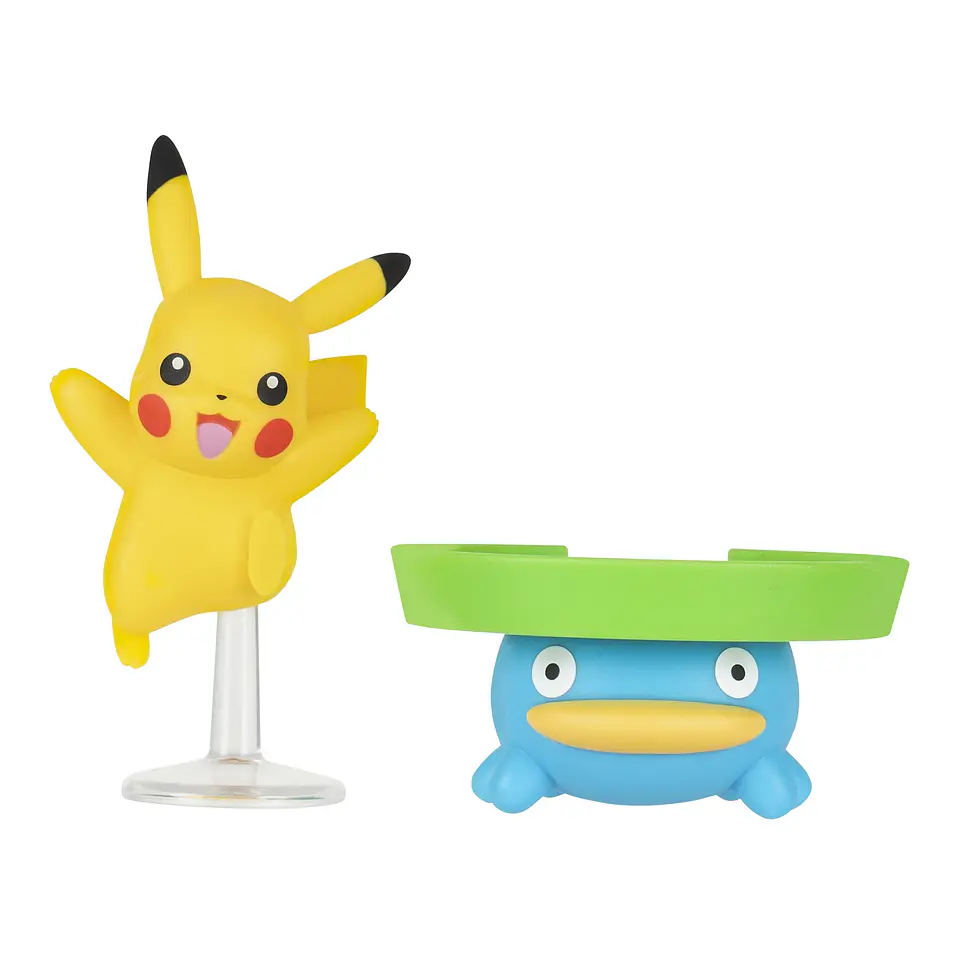 Lotad & Pikachu, Diorama Orilla del lago - Pokemon  Select Deluxe  3