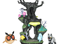 Poochyena & Hoothoot, Diorama Bosque de hongos - Pokemon  Select Deluxe  - Miniatura 3