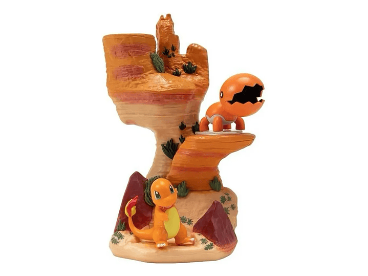 Trapinch & Charmander, Diorama Desierto Rocoso - Pokemon  Select Deluxe  2