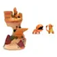 Trapinch & Charmander, Diorama Desierto Rocoso - Pokemon  Select Deluxe  - Miniatura 3