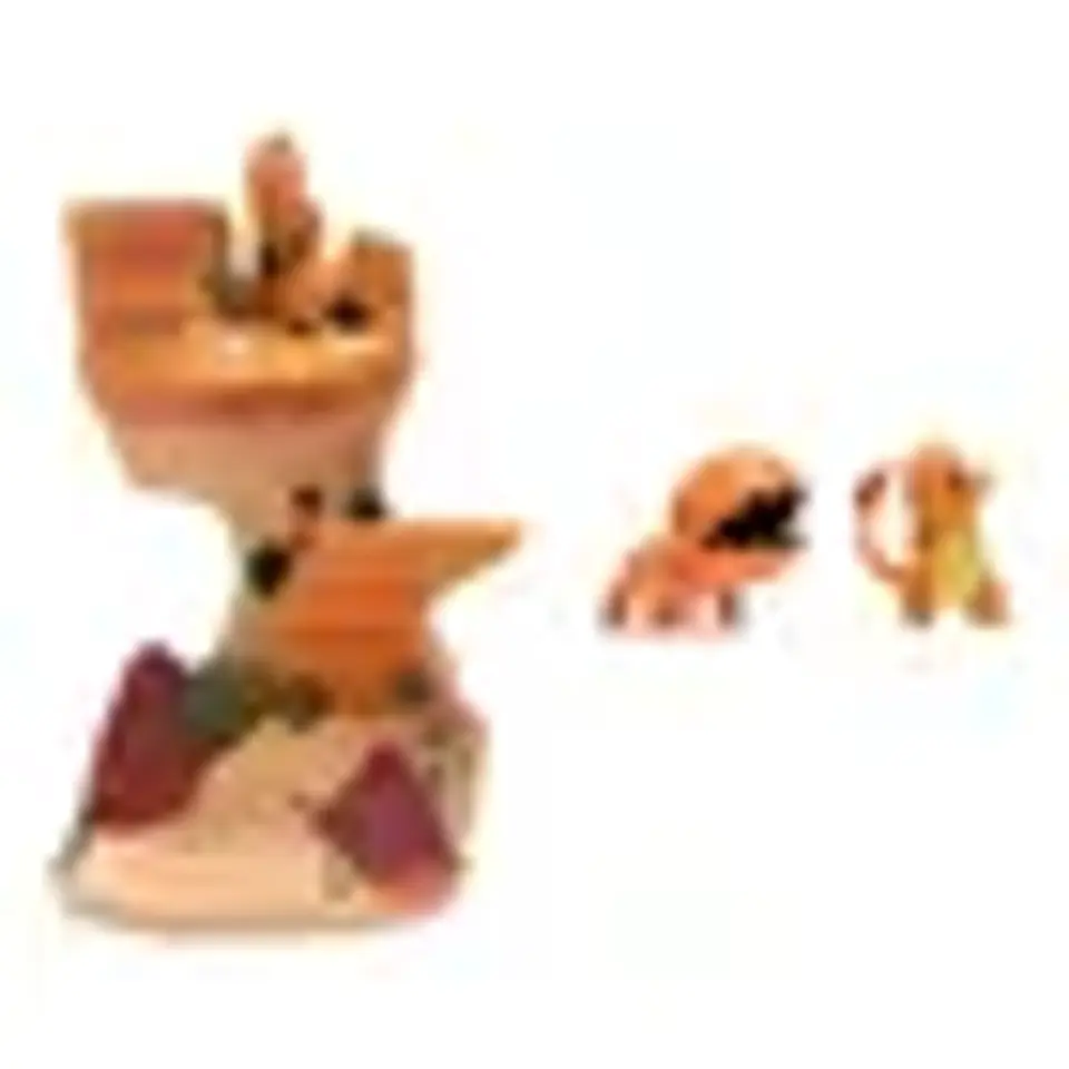 Trapinch & Charmander, Diorama Desierto Rocoso - Pokemon  Select Deluxe  3