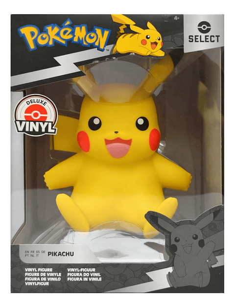 Pikachu, 20 cm - Pokemon Select Deluxe Vinyl 