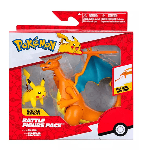 Pikachu & Charizard - Pokemon 