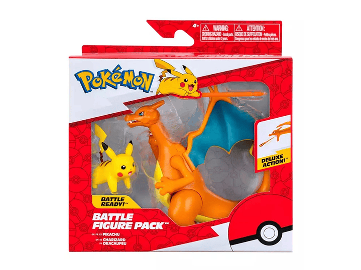 Pikachu & Charizard - Pokemon  1
