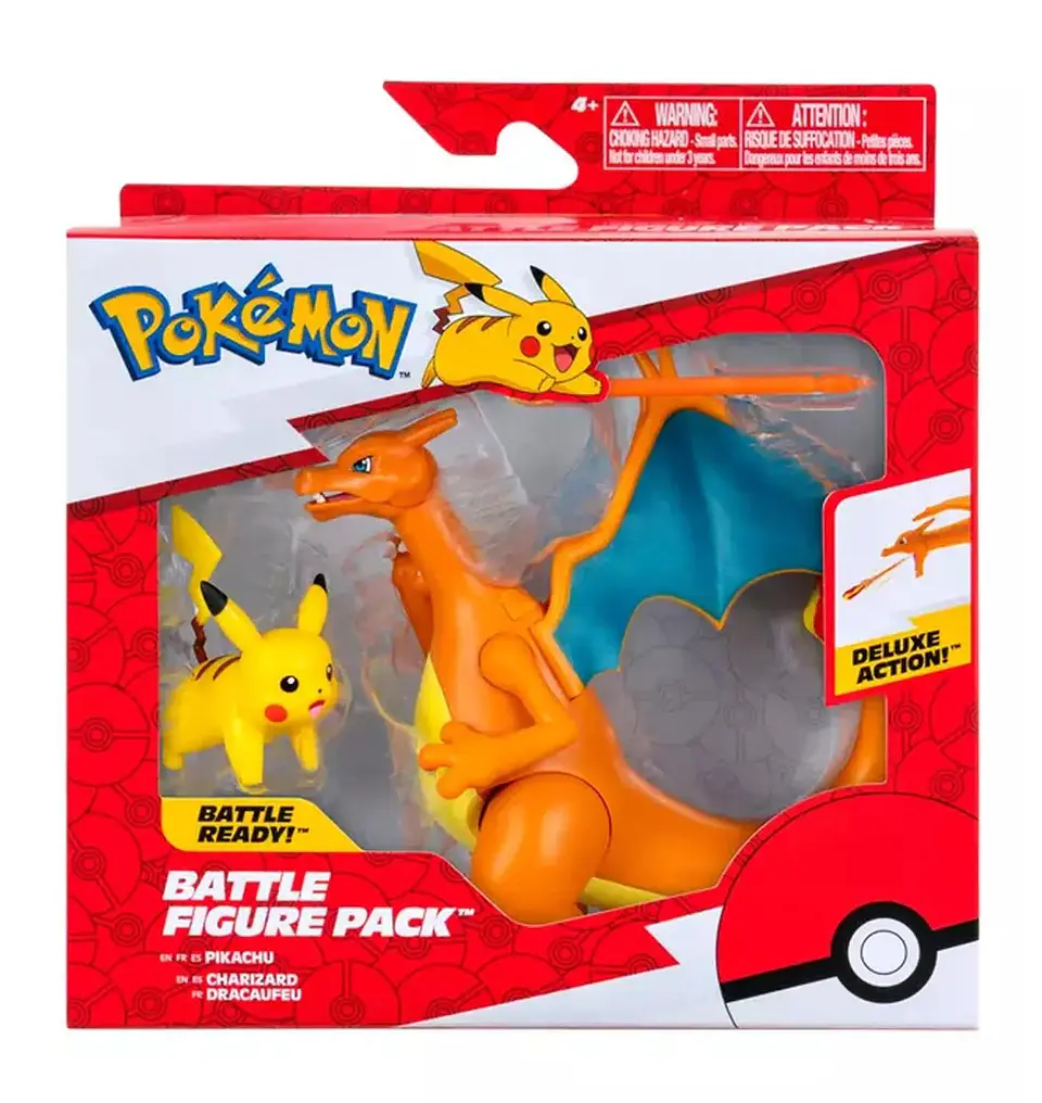 Pikachu & Charizard - Pokemon  1