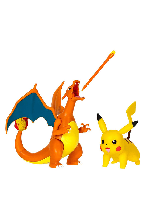 Pikachu & Charizard - Pokemon 