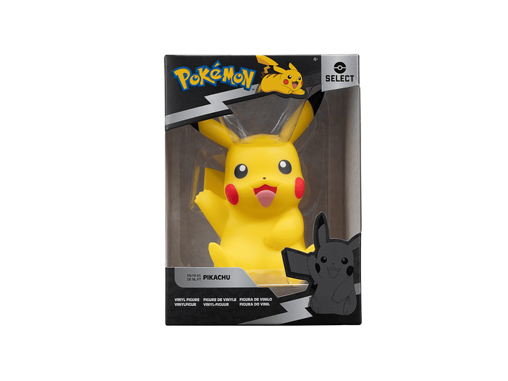 Pikachu Sentado, Pokemon Select Deluxe Vinyl 10 cm   1