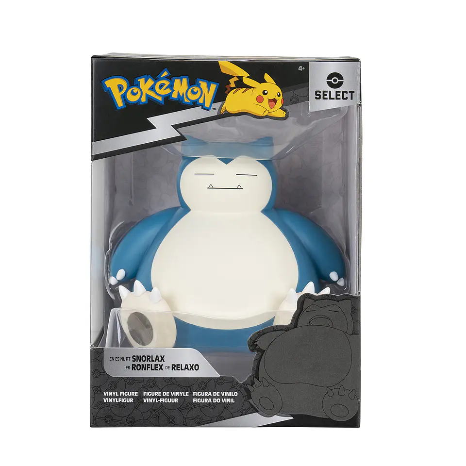 Snorlax, Pokemon Select Deluxe Vinyl 10 cm  1