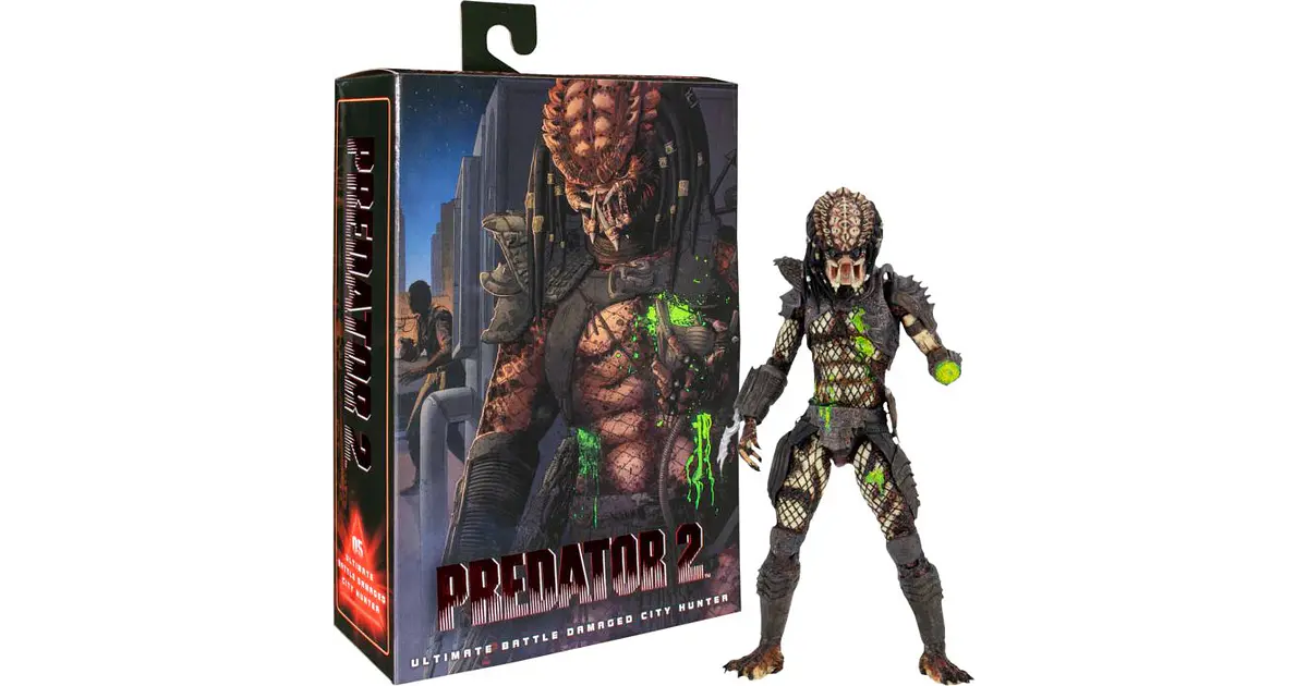 Ultimate Battle Damaged City Hunter Figura De Acción Predator 2 Neca Ultimate 20 cm #predator #neca #cityhunter #infinitumfigure #actionmovie