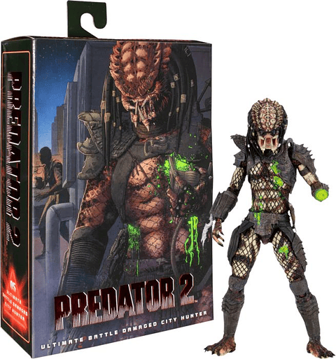 Depredador 2, Ultimate Battle Damaged City Hunter - Neca