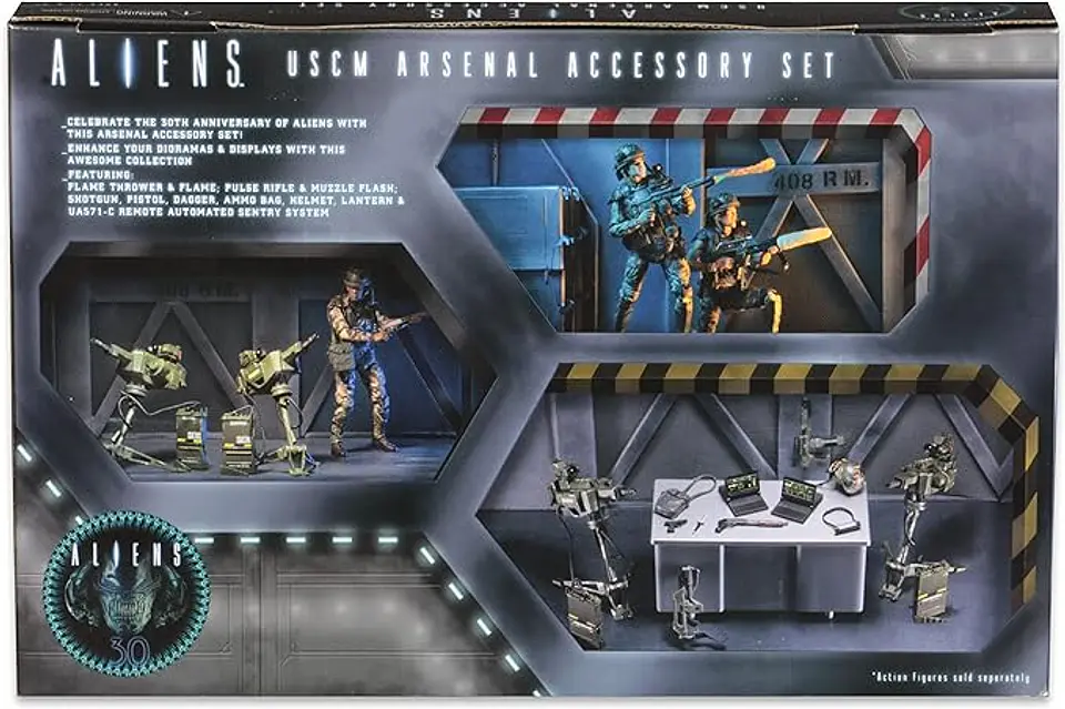 Set Accesorios Arsenal, Aliens - Neca 2